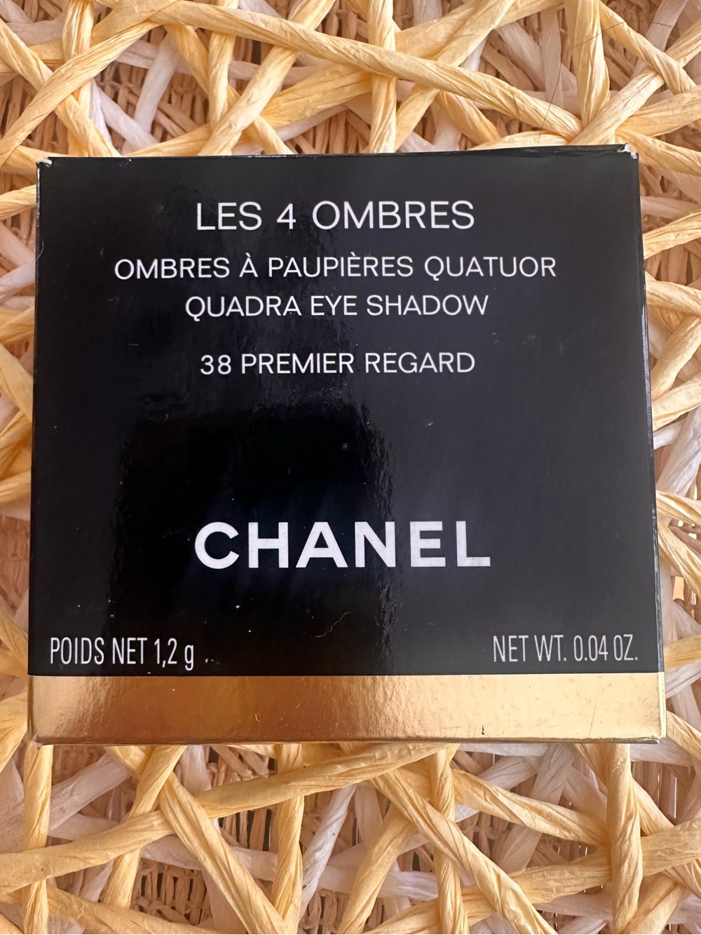 RARE DEADSTOCK Chanel Les 4 Ombres Quadra Eye Shadow - 38 Premier Regard